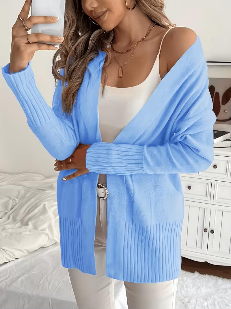 Deanna | Casual Cardigan med åpen front