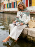 Tamsin | Hoodie med western-inspirert trykk