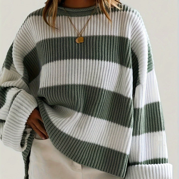 Ivy | Casual genser med fargeblokkering