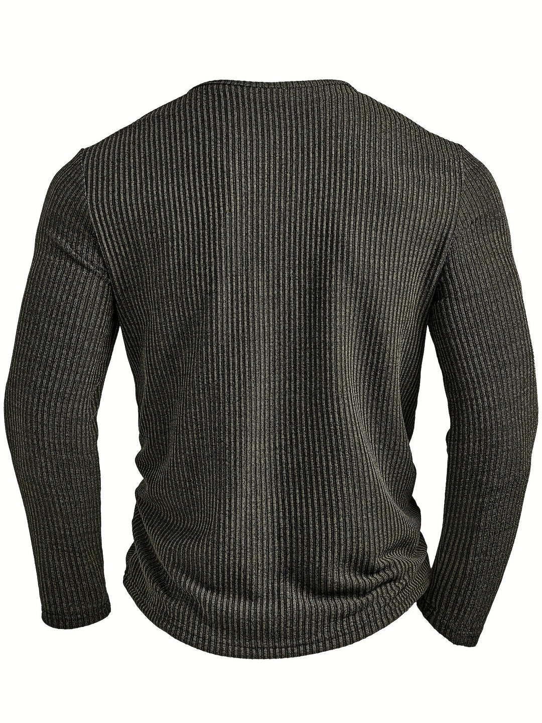 Griffin | Strukturert Ribbet Henley-skjorte
