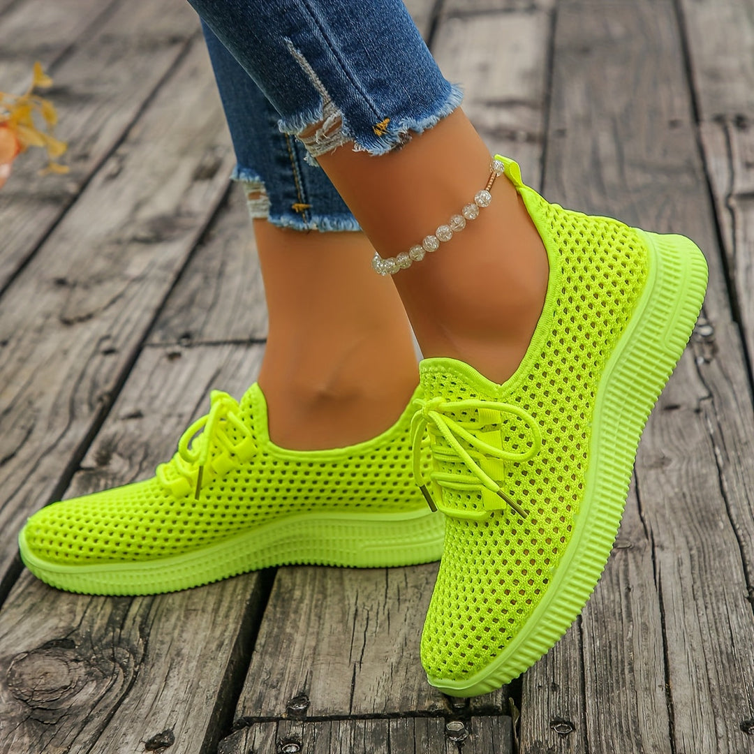 Marina | Luftige Snøresneakers