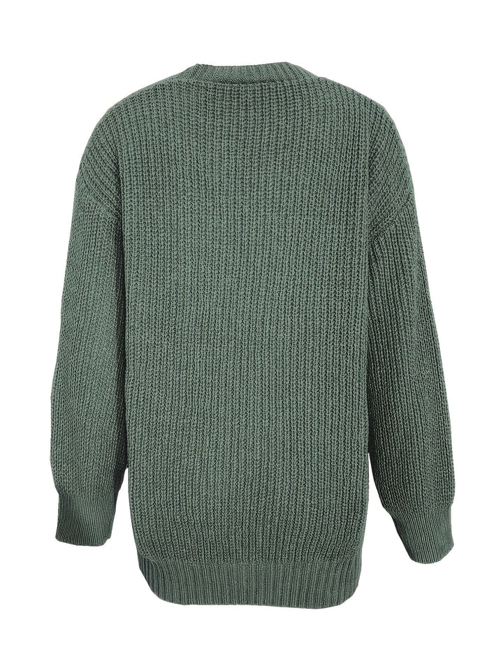 Maisie | Avslappet knappet cardigan