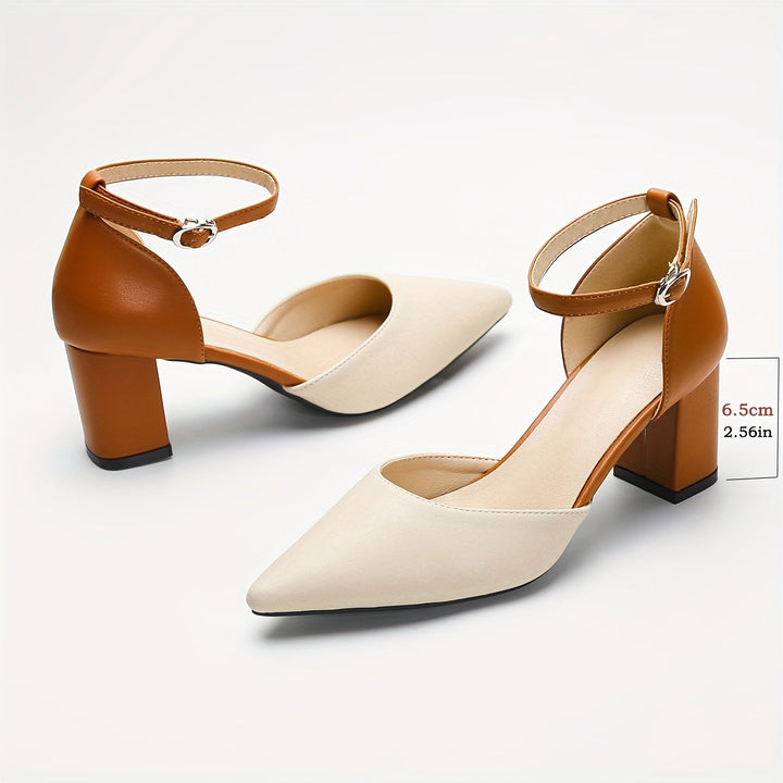 Marielle | Elegante tofargede stropphælser