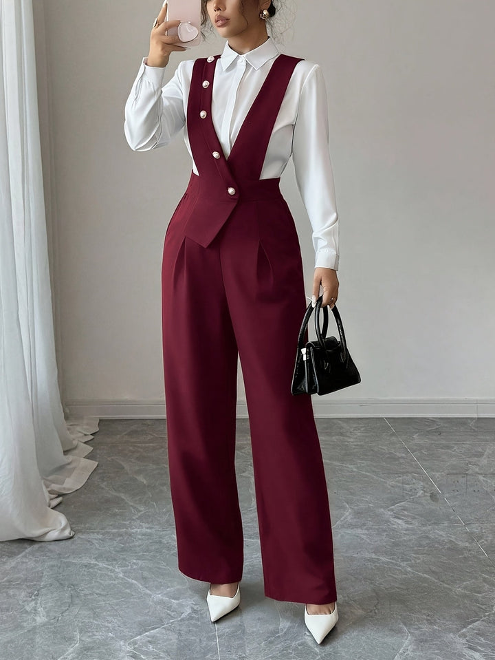 Coralie | Skreddersydd jumpsuit med vide ben