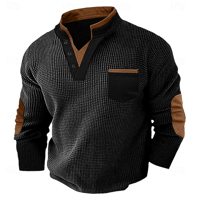 Harvey | Strukturert Henley-skjorte