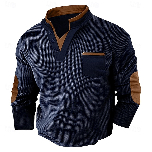 Harvey | Strukturert Henley-skjorte