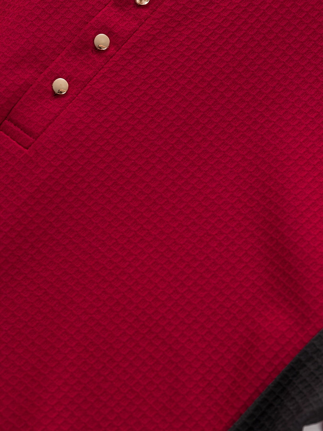 Curtis | Strukturert Langermet Henley