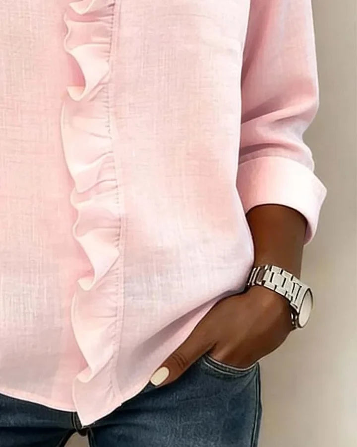 Chloe | Lett V-hals Bluse