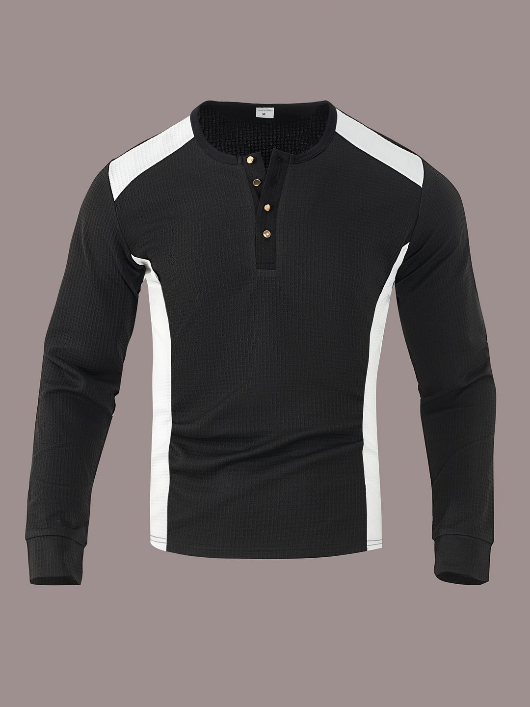 Curtis | Strukturert Langermet Henley