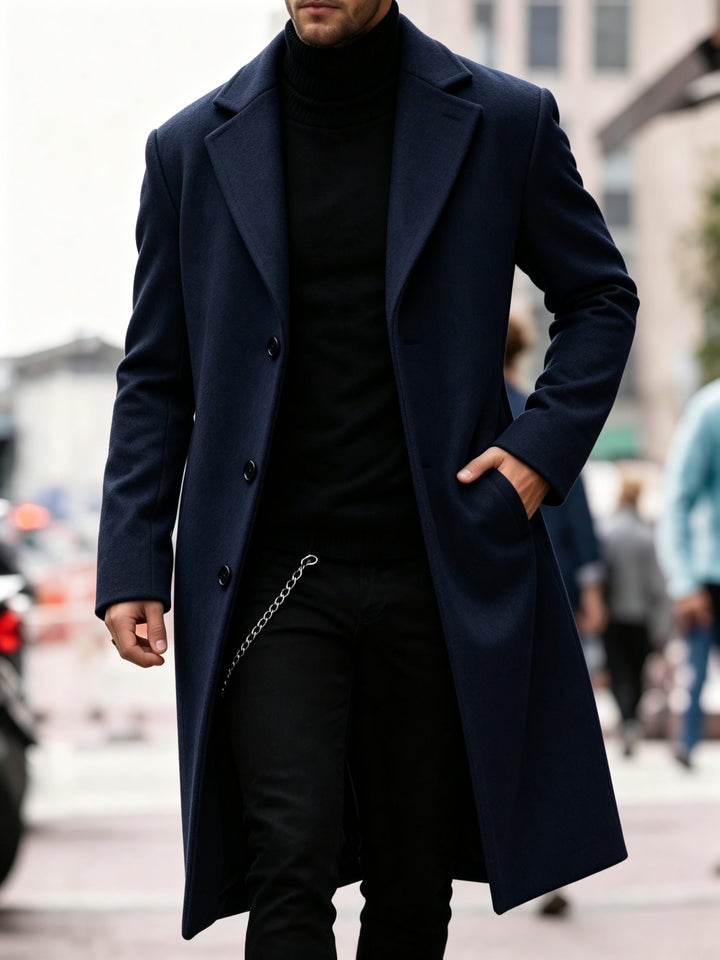 Chandler | Raffinert Lang Trenchcoat