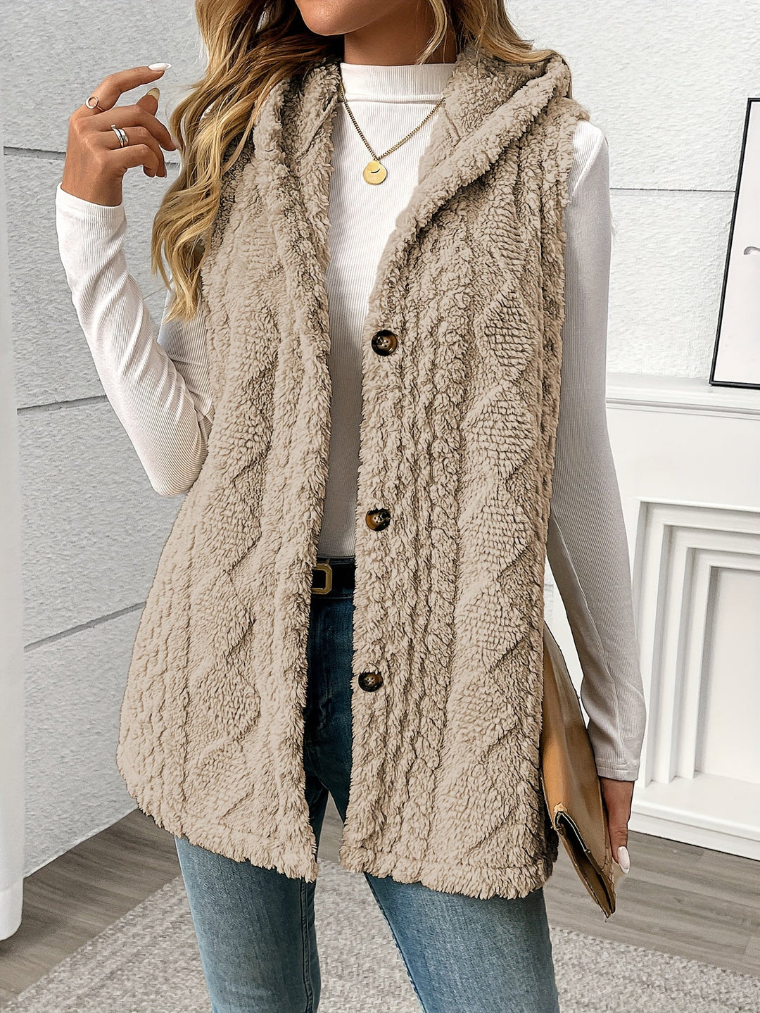 Lorna | Koselig vest uten hette