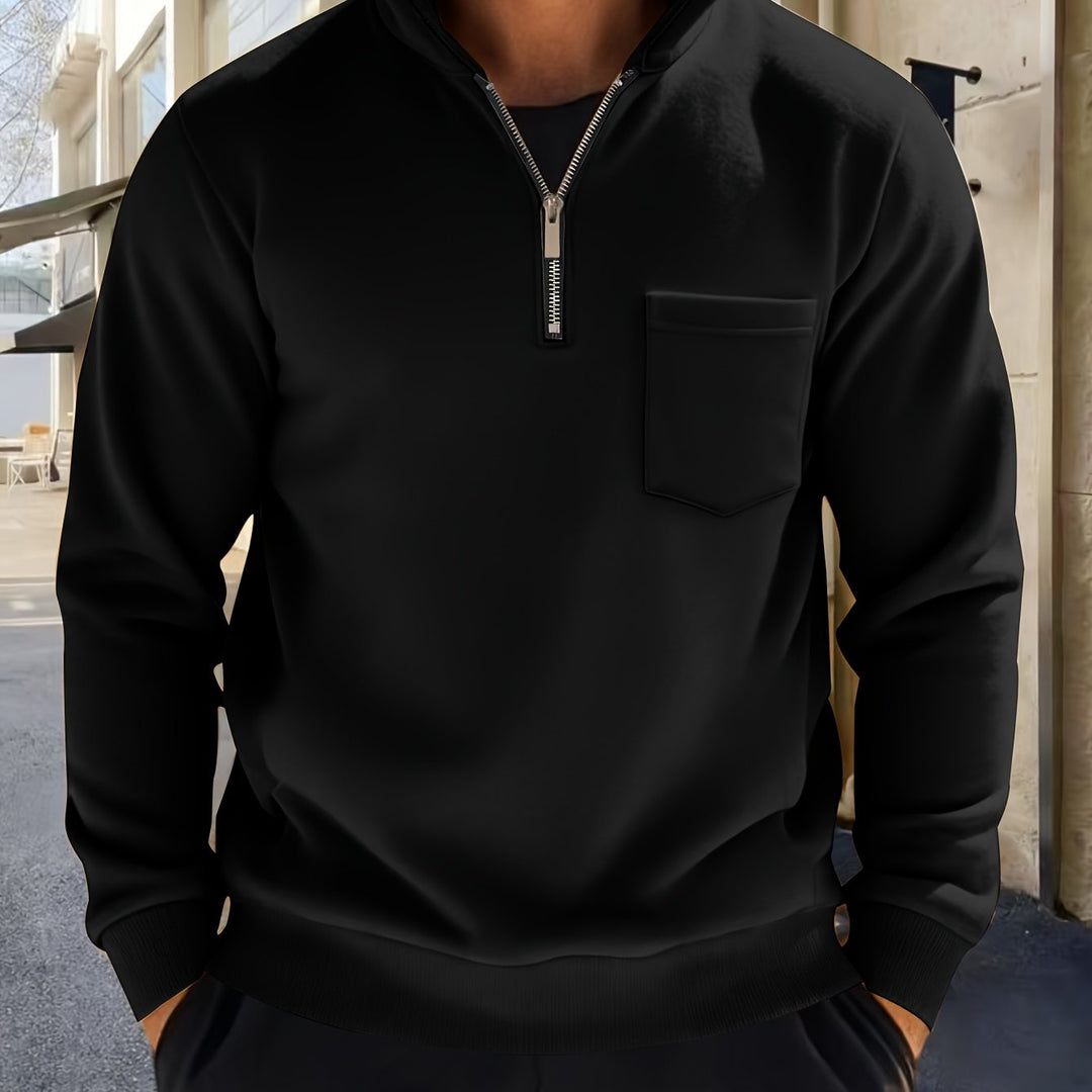 Calvin | Forfinet Half-Zip Genser