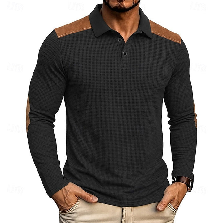 Bennett | Strukturert Colorblock Polo-skjorte
