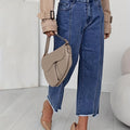 Denise | Tilpassede Croppede Rettbenede Jeans