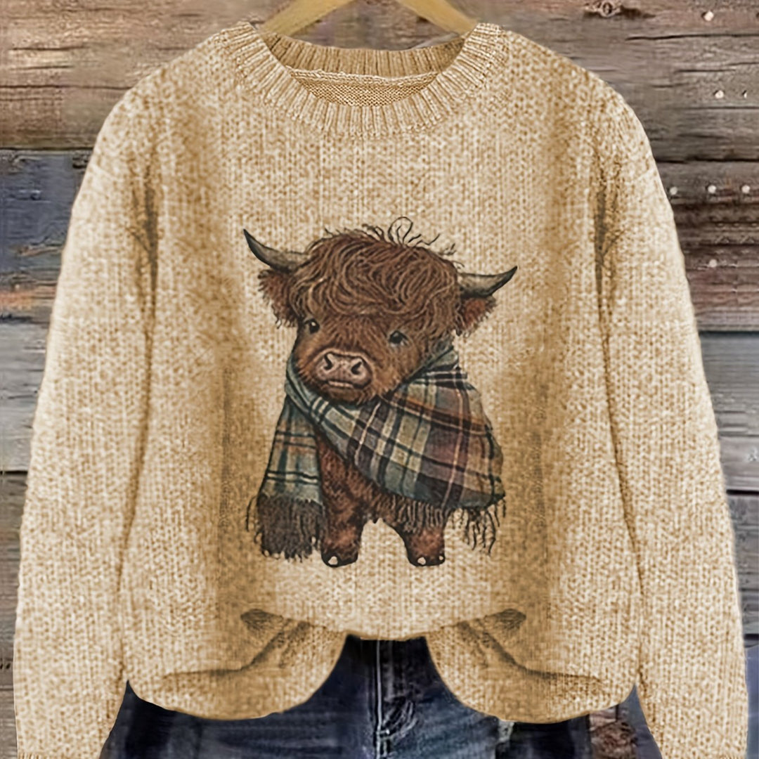 Gretchen Koselig Crewneck Genser