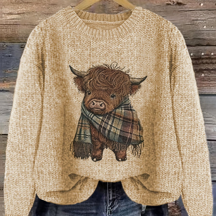Gretchen Koselig Crewneck Genser