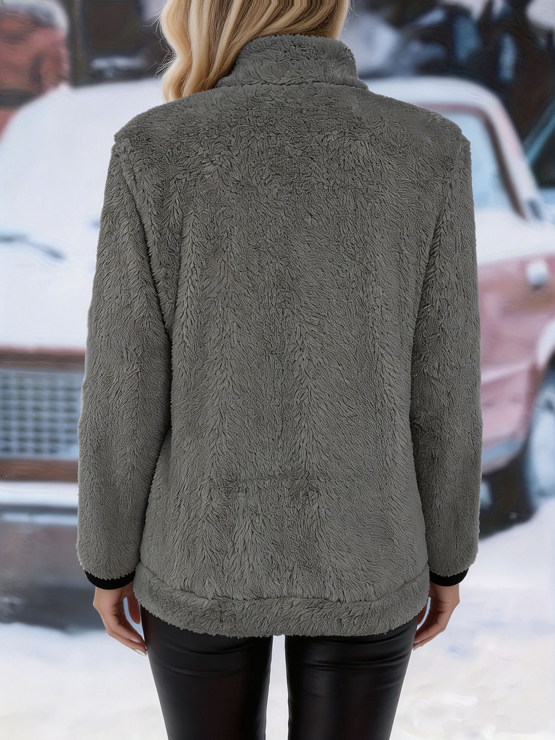 Simone | Koselig Zip-Up Jakke