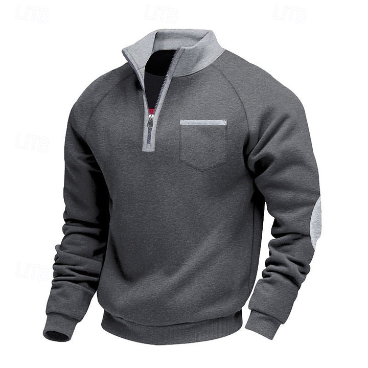 Keith | Quarter-Zip Fargeblokk Genser