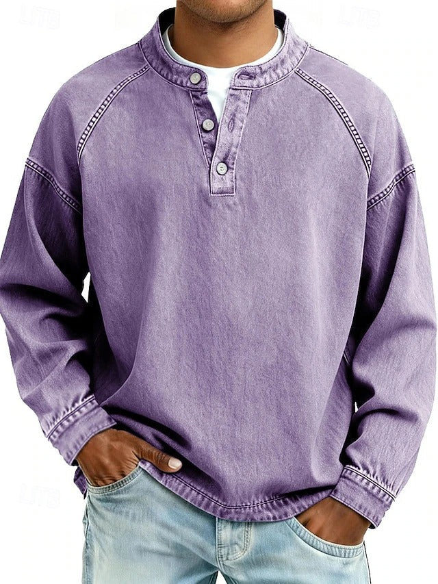 Oakley | Casual vintage langermet skjorte