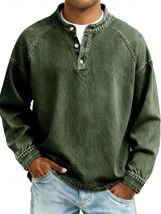 Oakley | Casual vintage langermet skjorte