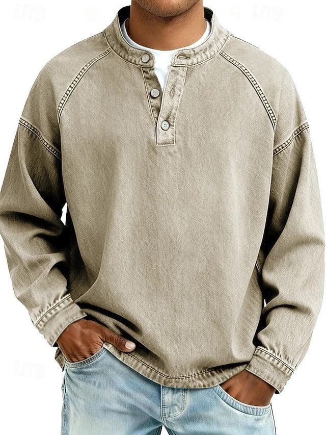 Oakley | Casual vintage langermet skjorte