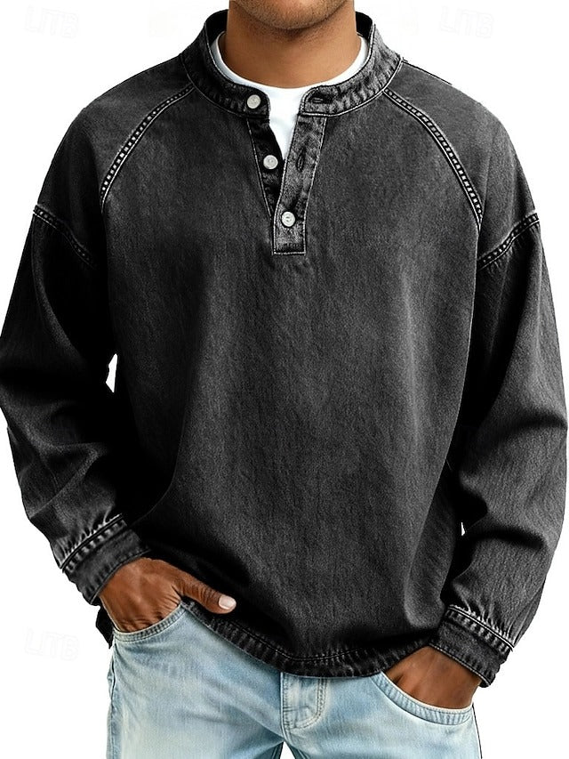 Oakley | Casual vintage langermet skjorte