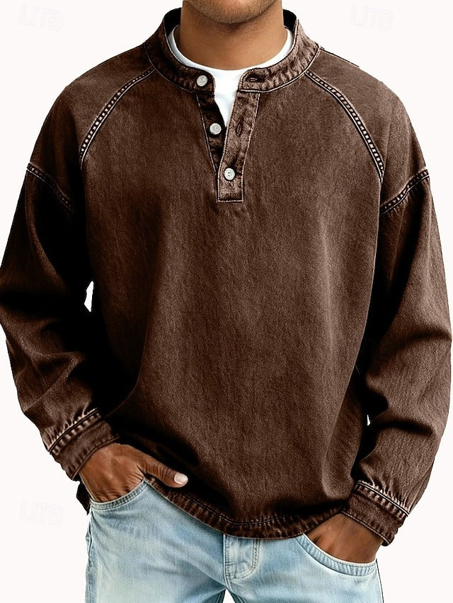 Oakley | Casual vintage langermet skjorte