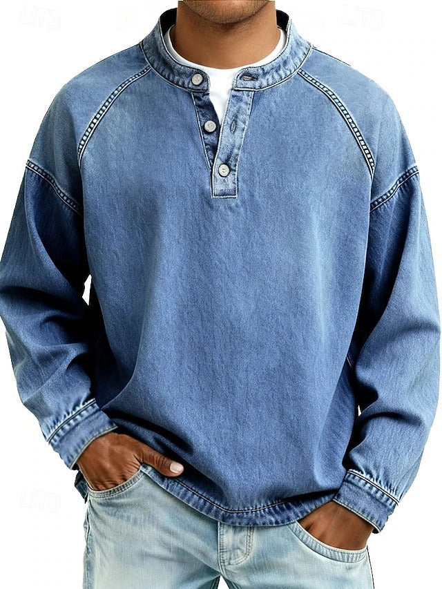 Oakley | Casual vintage langermet skjorte