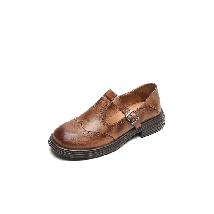 Valerie | Premium elegante loafers med stropp