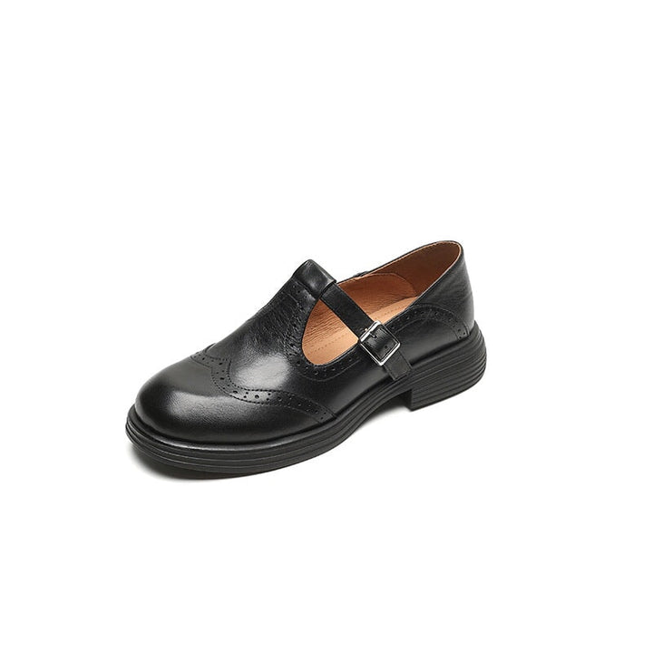 Valerie | Premium elegante loafers med stropp