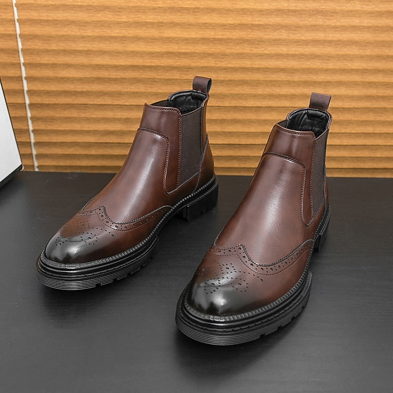 Alistair | Wingtip Chelsea-støvler
