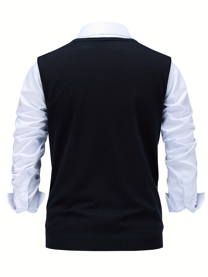 Chandler | Klassisk Argyle Genservest