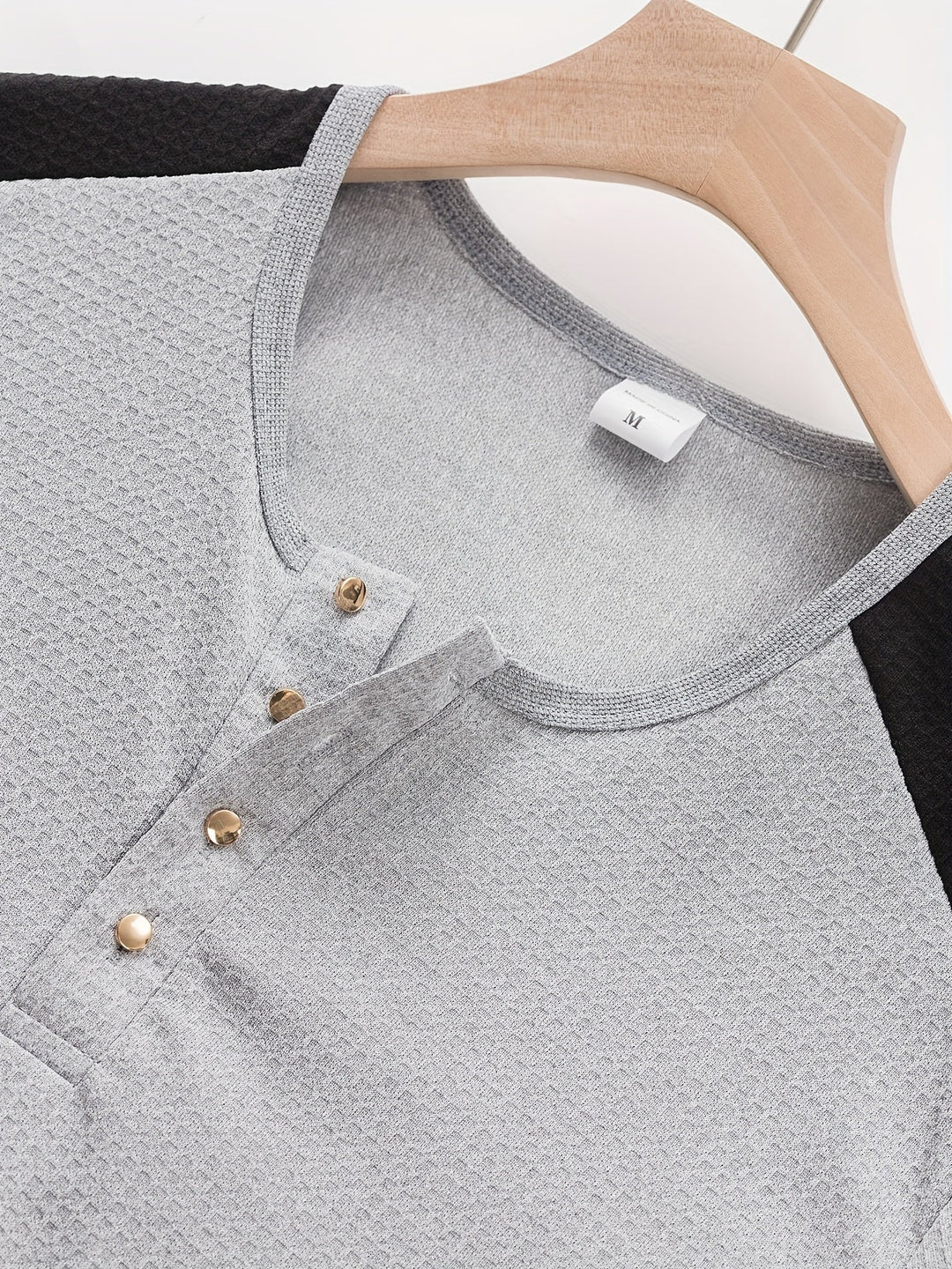 Curtis | Strukturert Langermet Henley