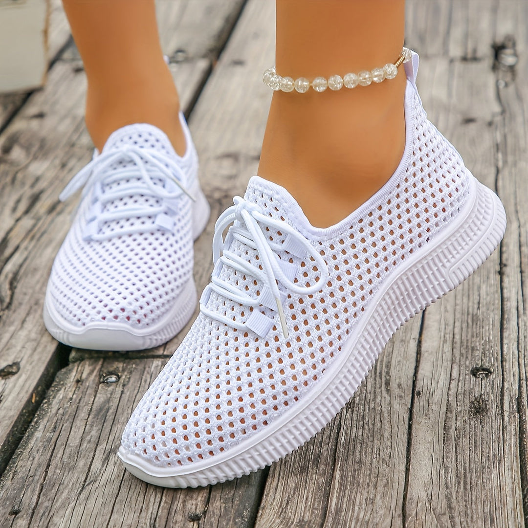 Marina | Luftige Snøresneakers