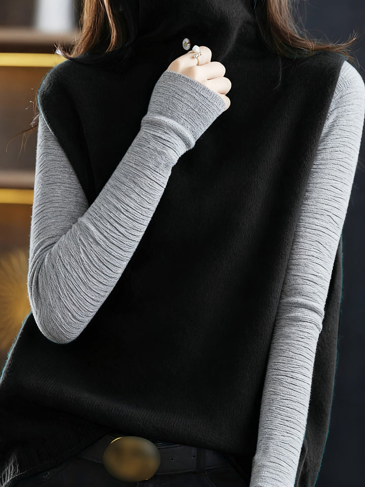 Giselle | Raffinert Høyhalset Vest