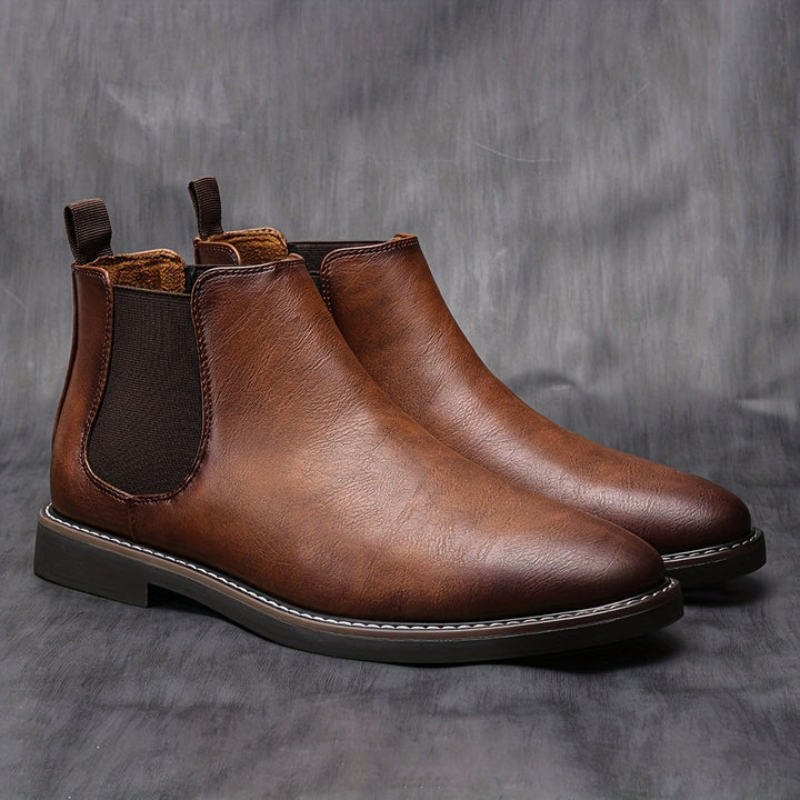 Nelson | Raffinerte Slip-On Chelsea Boots