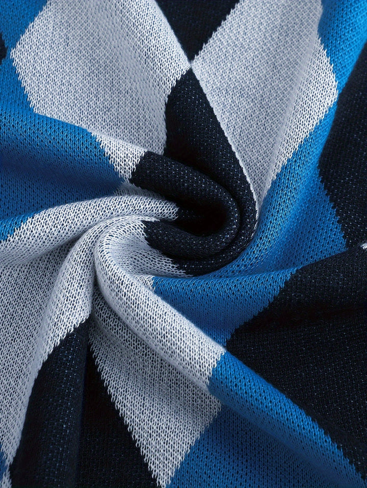 Chandler | Klassisk Argyle Genservest