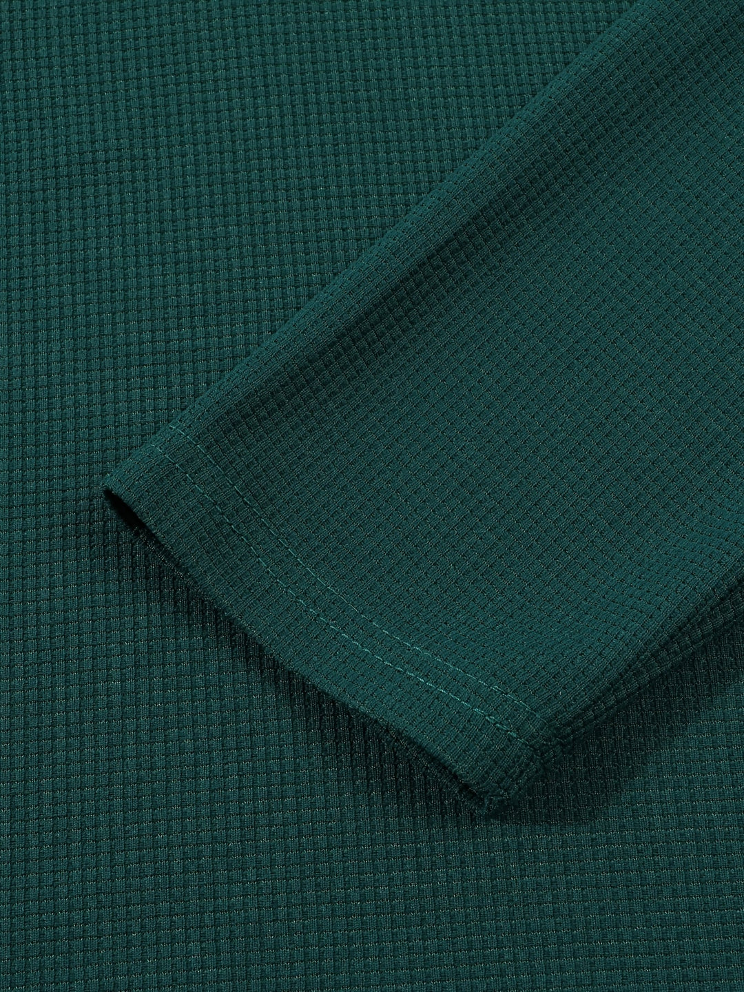 Jonathan | Strukturert Henley-skjorte med lange ermer