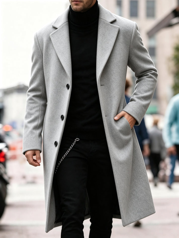 Chandler | Raffinert Lang Trenchcoat
