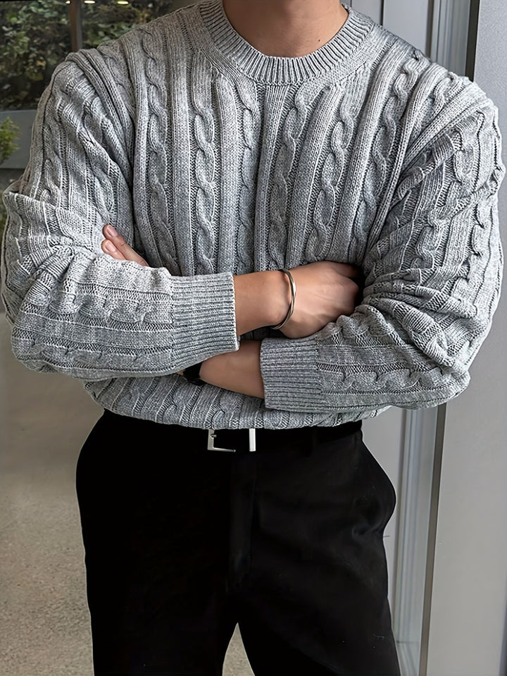 Preston | Vridd Kabelgenser Pullover