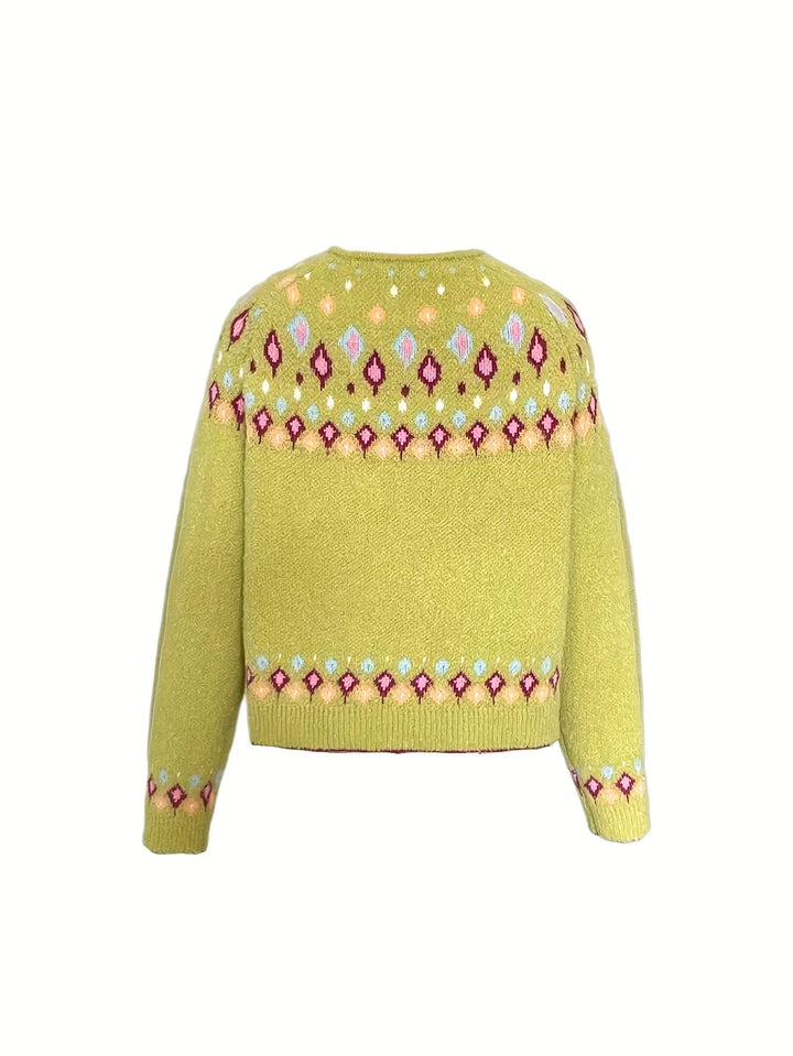 Esme | Nordisk mønstret cardigan