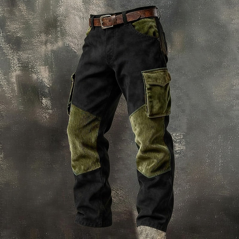 Silas | Robust tofarget cargobukse