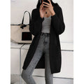 Genevieve | Lang åpen cardigan foran
