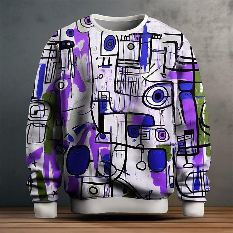 Nash | Kunstnerisk Crew Neck Genser