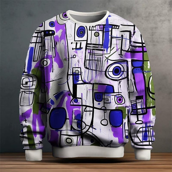 Nash | Kunstnerisk Crew Neck Genser