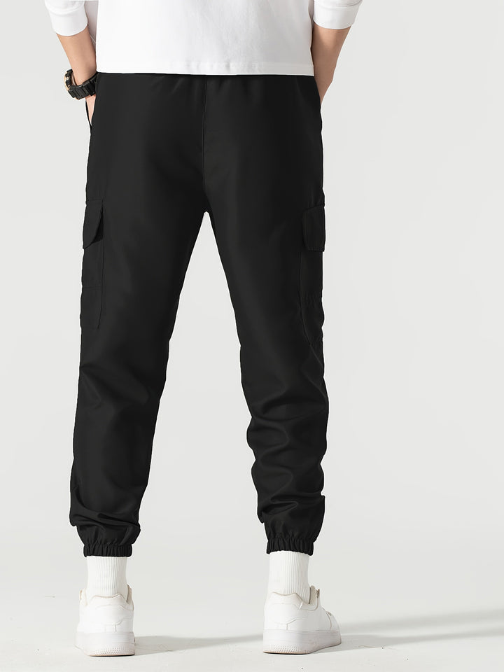 Aaron | Avslappede Cargo Joggebukser