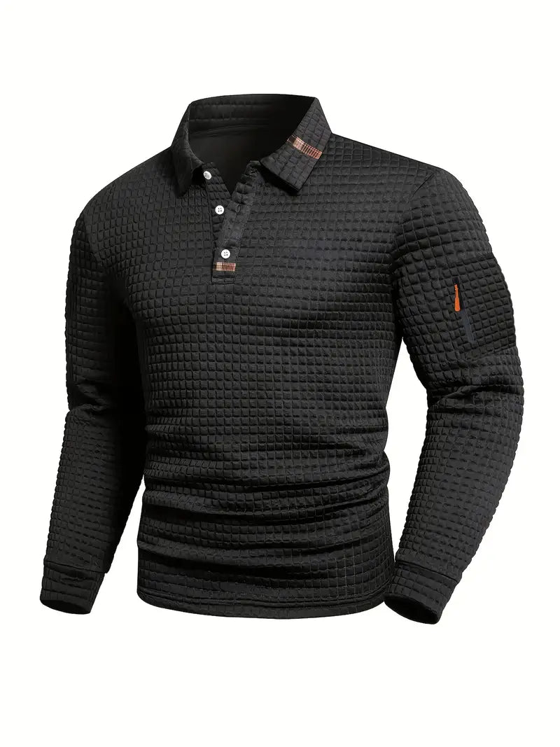 Aaron | Polo skjorte med ermelomme