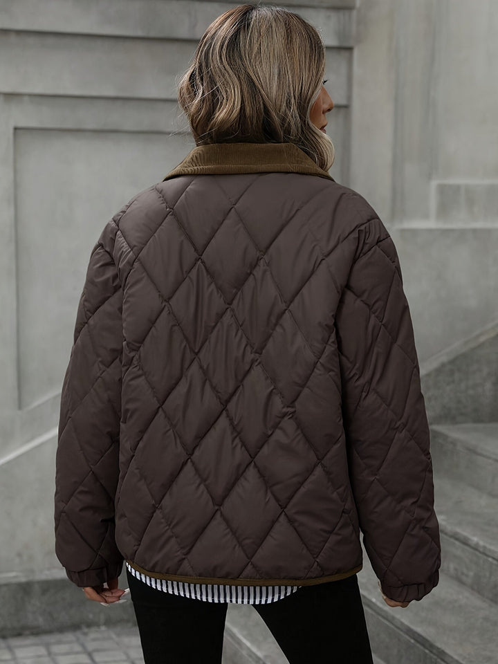 Imogen | Diamond Quiltet Polstret Jakke
