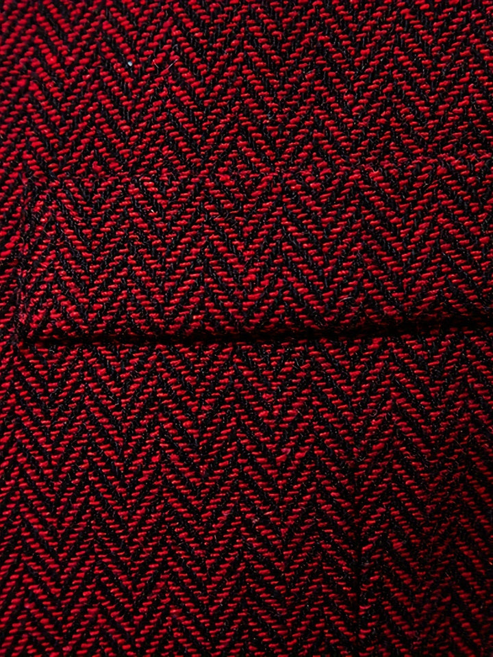 Edmund | Herringbone Enkeltknapp Vest