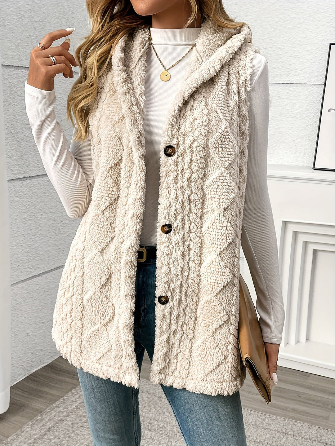 Lorna | Koselig vest uten hette